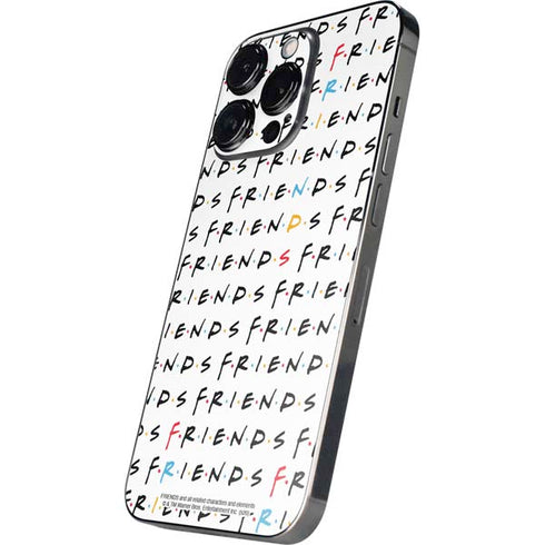 Warner Bros FRIENDS Pattern iPhone 14 Pro Skin